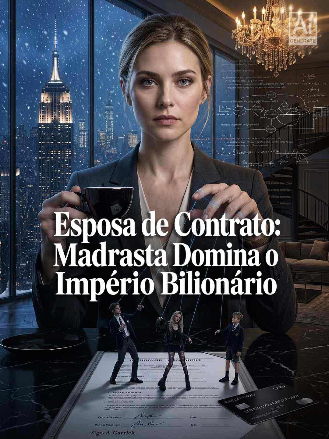 ESPOSA DE CONTRATO: MADRASTA DOMINA O IMPÉRIO BILIONÁRIO