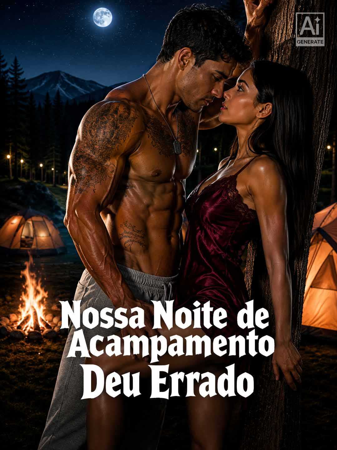 NOSSA NOITE DE ACAMPAMENTO DEU ERRADO